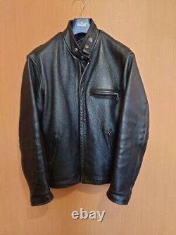 Schott 641 single riders leather jacket motorcycle jacket 36 used from Japan