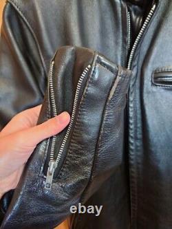 Schott 641 single riders leather jacket motorcycle jacket 36 used from Japan