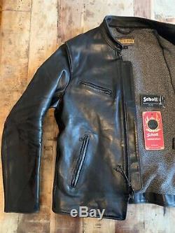 Schott Asset P665 Horween Leather Jacket