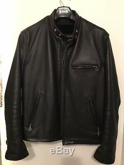 Schott Cafe Racer 141 leather jacket sz 42