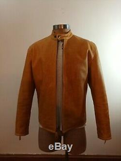 Schott Cafe Racer leather jacket M