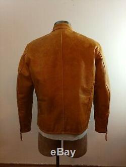 Schott Cafe Racer leather jacket M