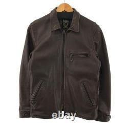 Schott Classic Truck Leather Jacket Blouson Size M Cowhide BROWN 3131018