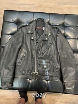 Schott Dur o Jack Leather Jacket Size 40 Made in USA
