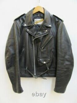 Schott Jacket Size 38 perfecto steerhide double leather motorcycle 618