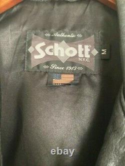 Schott Leather Jacket Beatdown Perfecto Medium