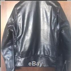 Schott Mens Black Leather Jacket