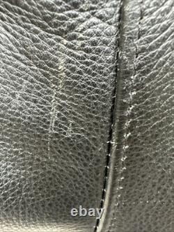 Schott NYC Leather Motorcycle Jacket Size 42 With Lining
