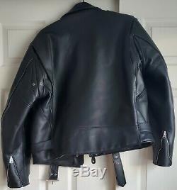 Schott PERFECTO 613 One Star Steerhide Leather Jacket Size 48