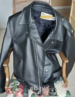 Schott PERFECTO 613 One Star Steerhide Leather Jacket Size 48