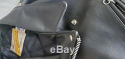 Schott PERFECTO 613 One Star Steerhide Leather Jacket Size 48