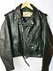 Schott PERFECTO Double Rider Jacket 42 Leather Black Used