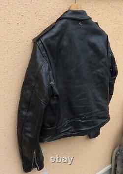 Schott Perfect 618 Size 42 Steerhide Double Leather Motorcycle Jacket