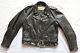 Schott Perfecto 118 Black Leather Motorcycle/Biker Jacket Vintage Size 40