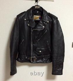 Schott Perfecto 118 size 36 Mortorcycle Cow Leather Jacket