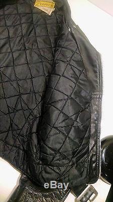 Schott Perfecto 614/118 Leather Jacket Genuine 1980, Size 40