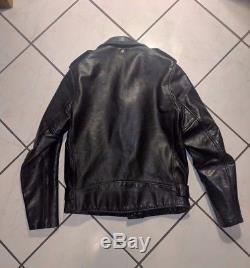 Schott Perfecto 626VN Cowhide Leather Motorcycle Jacket Size Medium