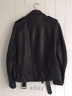 Schott Perfecto 626VN Vintaged Cowhide Leather Motorcycle Jacket size Medium