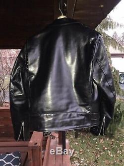 Schott Perfecto Horsehide Leather Jacket 613SH Size 44