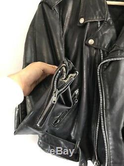 Schott Perfecto Leather Jacket 118 Size 44