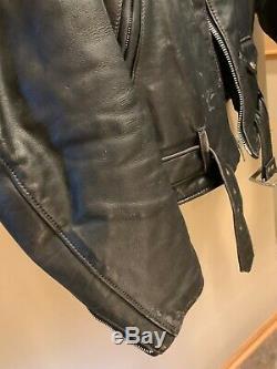 Schott Perfecto Leather Jacket 118 Size 44