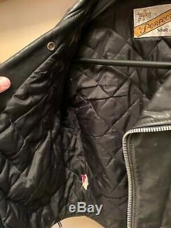 Schott Perfecto Leather Jacket 118 Size 44