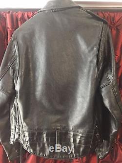 Schott Perfecto X Sailor Jerry Limited Edition Leather Motorcycle Jacket