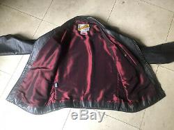 Schott Perfecto X Supreme Brown XL Leather Motorcycle Jacket