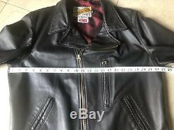 Schott Perfecto X Supreme Brown XL Leather Motorcycle Jacket