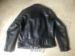 Schott Perfecto X Supreme Brown XL Leather Motorcycle Jacket