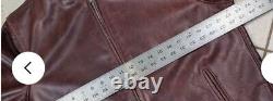 Schott Thick Leather Jacket USA Very Nice! Fast Free Shipping