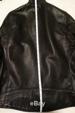Schott X Urban Outfitters Black Pebbled Leather Perfecto Jacket Men's Small
