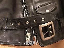 Schott perfecto 613 34 onestar steerhide double leather motorcycle jacket 618