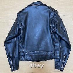 Schott perfecto 618 36 steerhide double leather motorcycle jacket 641 118 613