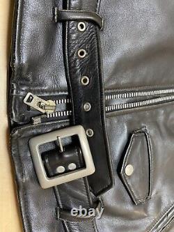 Schott perfecto 618 36 steerhide double leather motorcycle jacket 641 118 613