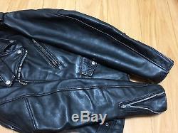 Schott perfecto 618 38 steerhide leather double motorcycle jacket racer 641