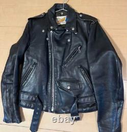 Schott perfecto 618 40 double steerhide leather motorcycle jacket Japan