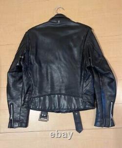Schott perfecto 618 40 double steerhide leather motorcycle jacket Japan
