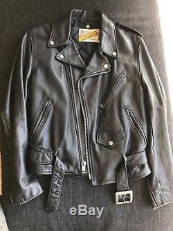 Schott perfecto Leather Motorcycle jacket 36
