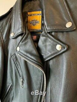 Schott perfecto biker jacket leather WOMEN xs