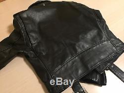 Schott perfecto leather motorcycle jacket 613 XX One Star Size 38 not 618