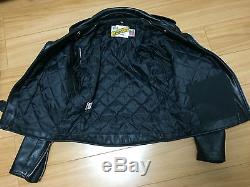 Schott perfecto steerhide leather double motorcycle jacket 618 40 racer 641