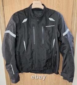 Scorpion Exo Optima Motorcycle Jacket Black Size 2XL Waterproof NICE