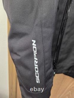 Scorpion Exo Optima Motorcycle Jacket Black Size 2XL Waterproof NICE