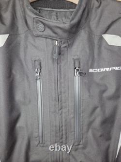 Scorpion Exo Optima Motorcycle Jacket Black Size 2XL Waterproof NICE