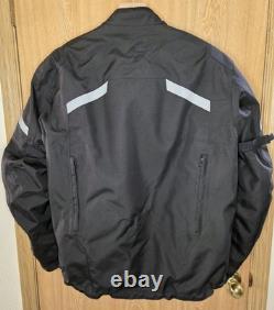 Scorpion Exo Optima Motorcycle Jacket Black Size 2XL Waterproof NICE