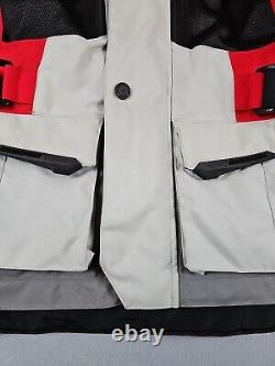 Scorpion Exo XDR Yosemite Men's Hi-Vis Textile Motorcycle Jacket Medium Red