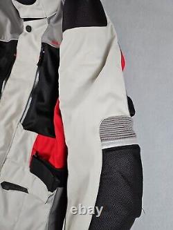 Scorpion Exo XDR Yosemite Men's Hi-Vis Textile Motorcycle Jacket Medium Red