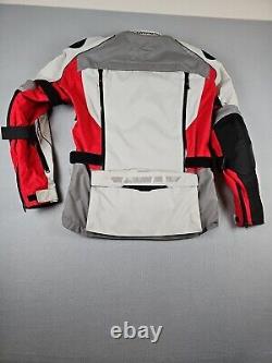 Scorpion Exo XDR Yosemite Men's Hi-Vis Textile Motorcycle Jacket Medium Red