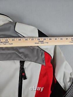 Scorpion Exo XDR Yosemite Men's Hi-Vis Textile Motorcycle Jacket Medium Red